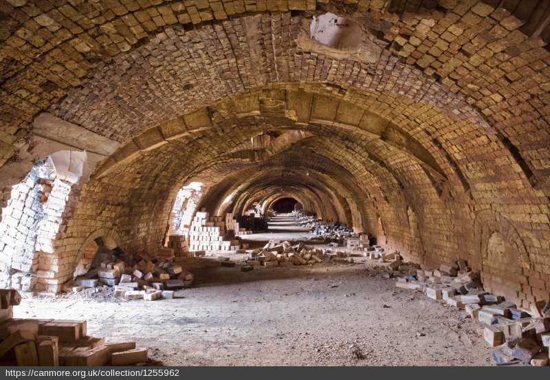 The kiln at Mayfield brickwork, Carluke